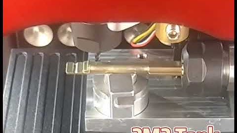 How to use 2M2 Magic Tank Key Cutting Machine Fo21 Tibbe Jaw