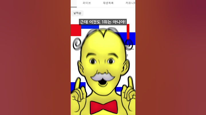 가장 영상을 많이 올린 유튜버