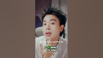 Cách để k thâm sạm sau khi cạo râu là dưỡng da thật cẩn thận nhé #dzaidieu #duongda #xuhướng