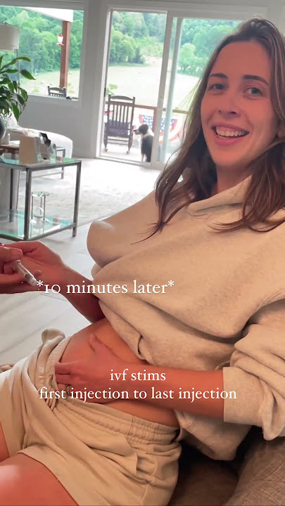 first ivf injections to the last