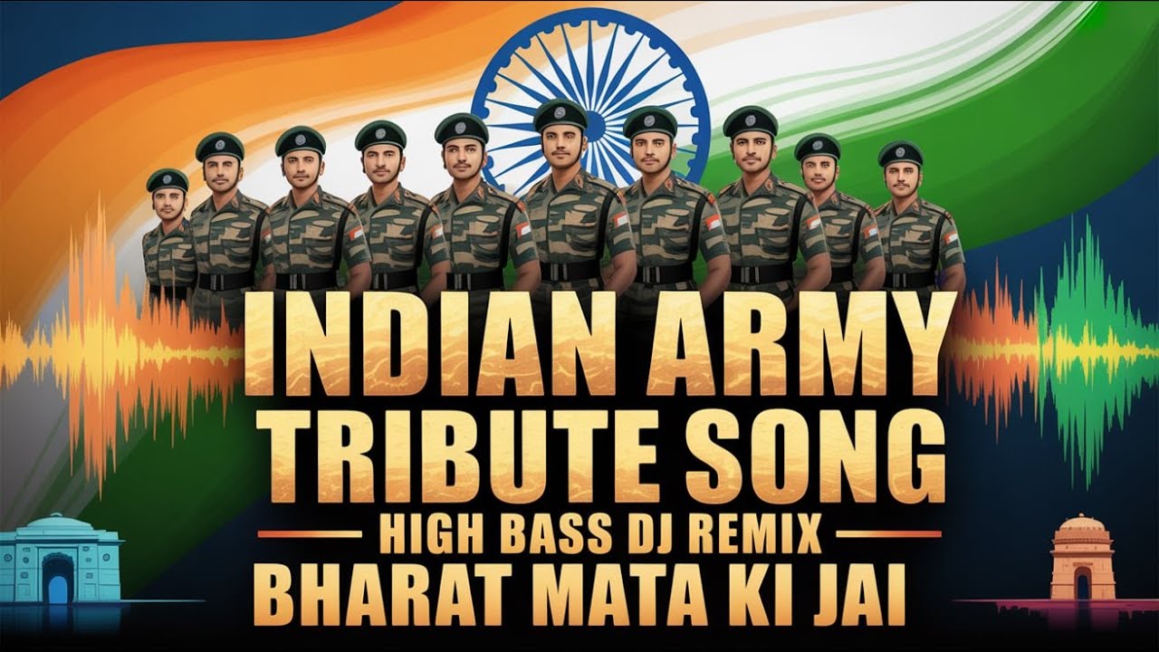 Hum Hain Indian Army 🇮🇳 | High Beat DJ Remix | Desh Bhakti Song | Army Power Anthem