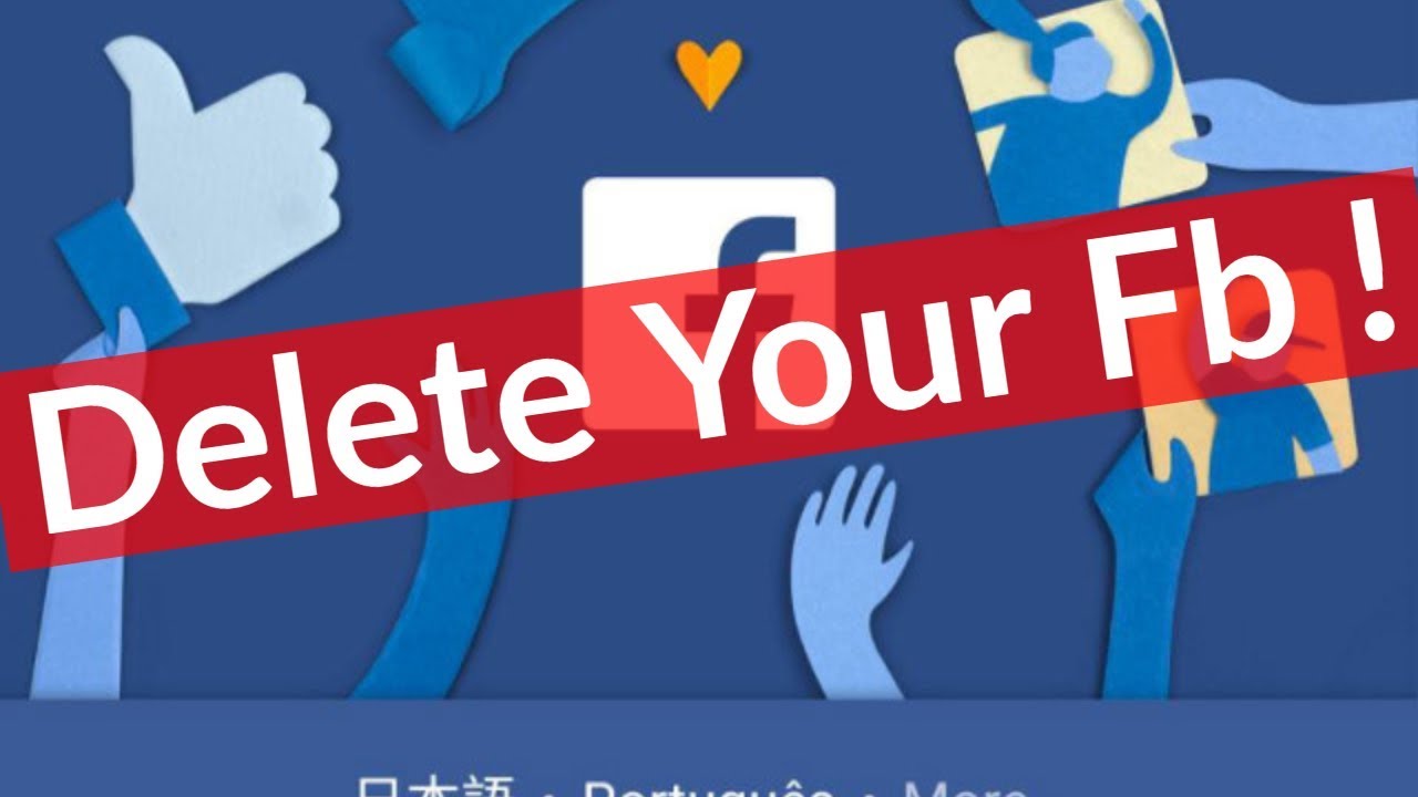 How To Delete/Deactivate Facebook Account Permanently In ...