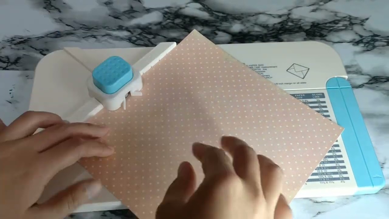 Making vintage design envelope using Kamei Envelope punch board.