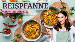 Schnelle Reispfanne mit Gemüse – Das einfache Rezept für jeden Tag!