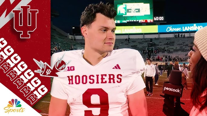 Kurtis Rourke, Indiana continue to fulfill potential with Michigan State  win | Big Ten on NBC Sports - YouTube