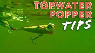 Topwater Popper Tips & Tricks: Catch MORE Fish On The Surface!