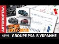 Группа PSA (Peugeot - Citroen) в Украине развивается быстрее чем рынок