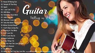 Top 50 Romantic Guitar Love Songs Instrumental  - The Very Best Of Sax, Piano, Guitar Love Songs