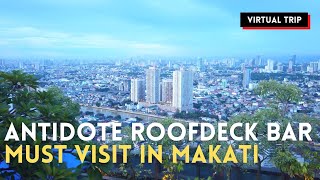Must-Visit ROOFTOP BAR in MAKATI | Antidote at I'M Hotel Makati | Bar Walking Tour | Metro Manila PH