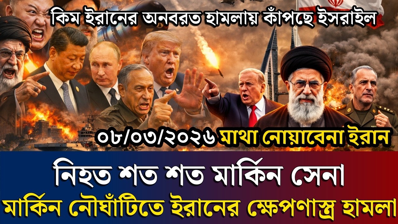 🔴 এইমাএ পাওয়া Ajker khobor 07 Mar 2026 | Bangladesh latest news | SomoyNews news24 media | bdnews24