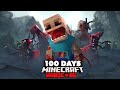 I Spent 100 Days in an Evolved Parasite Outbreak in Hardcore Minecraft... Here