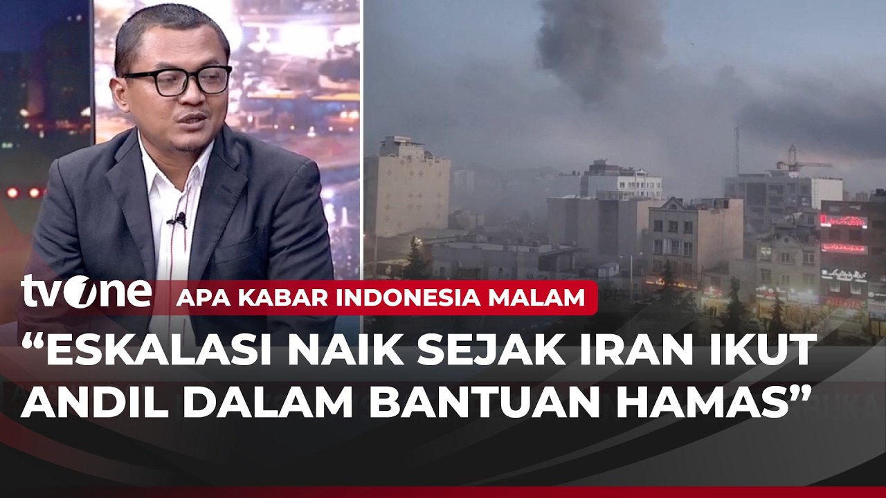 Israel-AS Serang Iran, Pengamat: yang Mendesak-desak Perang ini Netanyahu | AKIM tvOne