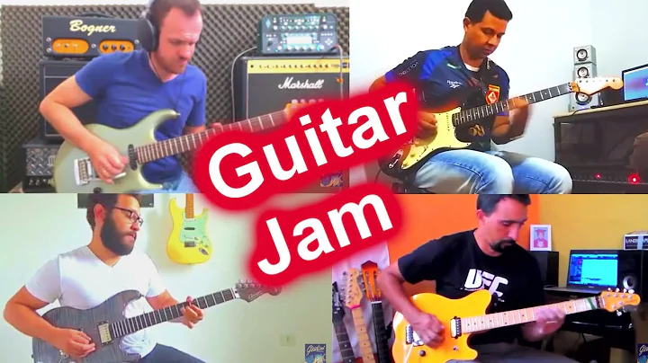 Guitar Jam 2017#1-Rock-Jazz...  Gandh-Edivano Feli...