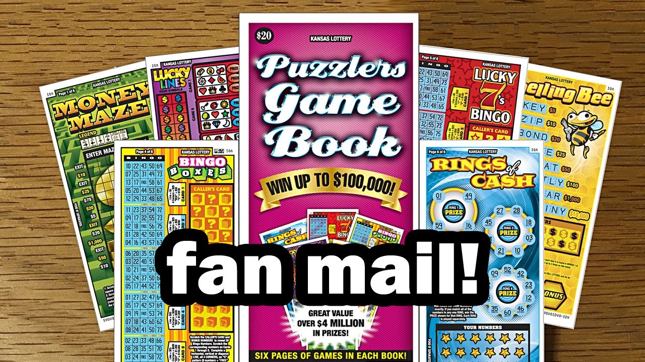 20 Puzzlers Game Book Speed Scratch! Kansas Lottery Scratch Offs