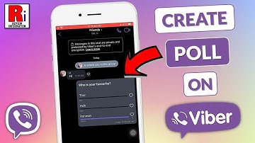 How to Create Poll on Viber