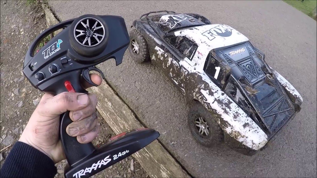 fox traxxas slash rc truck