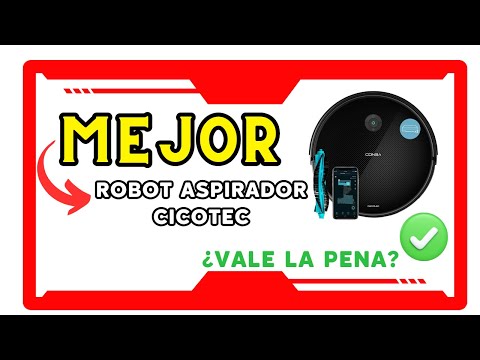 Características y funciones del robot aspirador Conga Eternal