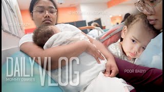 EMERGENCY 10 HOUR LONG HOSPITAL STAY WITH MY BABY *THIS IS CRAZY* screenshot 4