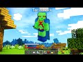 MİNECRAFT'TA YEŞİL UZAYLI OLARAK OYNADIM ! - Minecraft