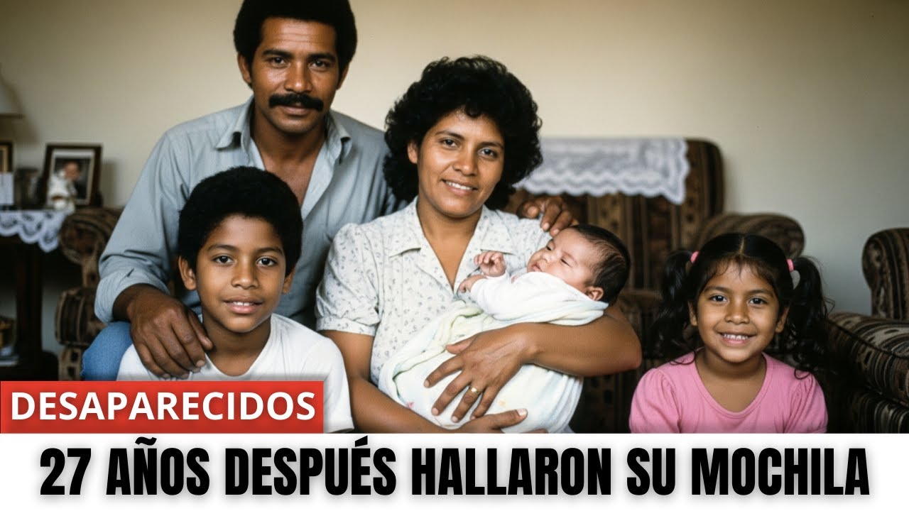 Familia latina desapareció cruzando el desierto en 1987 — 27 años después hallaron su mochila