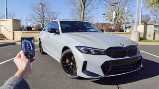 2024 BMW M340i xDrive: Start Up, Exhaust, Walkaround, Test Drive and Review