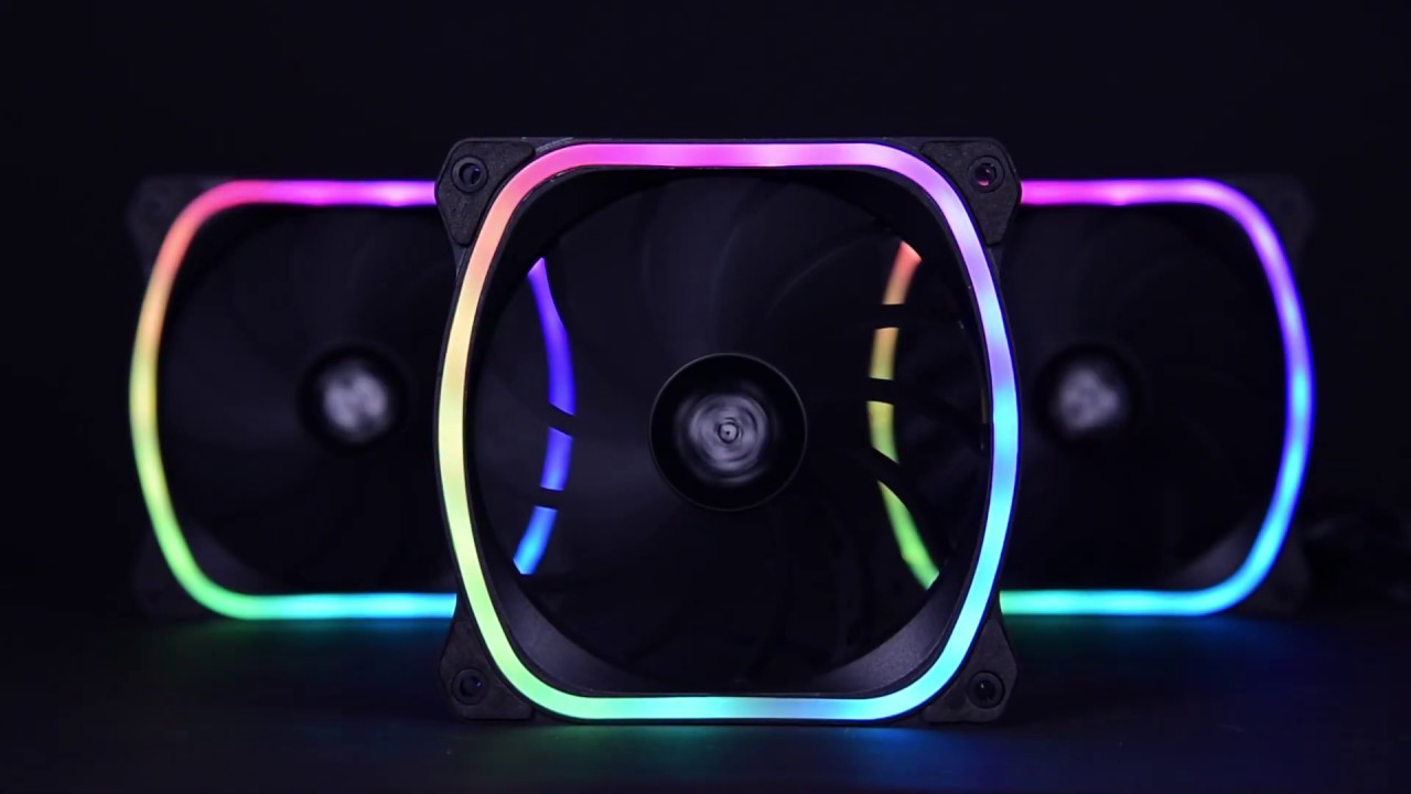 ENERMAX Ventilateur boîtier PC SQUA RGB BLANC Pack de 3