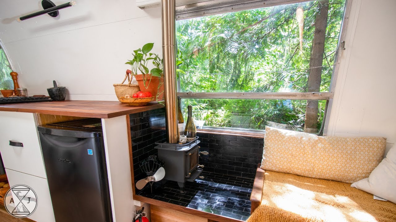 CLEVER Cubic Mini Wood Stove Install! Preparing for Winter in the Woods 🌲