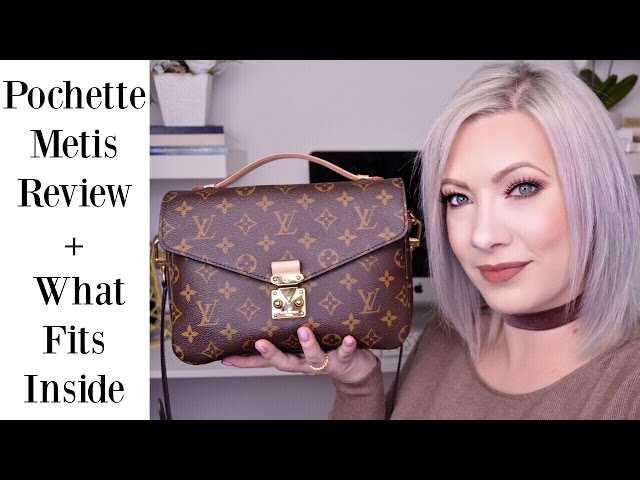 Pochette Metis what's in my bag 2022 LV bag review #whatsinmybag