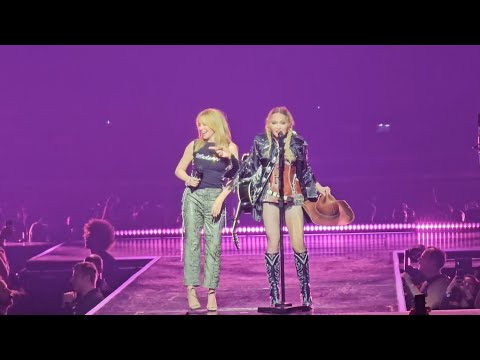 kylie Minogue & Madonna finally together.