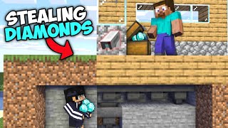 4 Ways to Steal Diamonds From Security Houses in Minecraft...