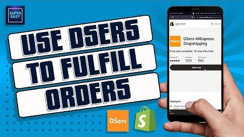 How To Use Dsers To Fulfill Orders || Dropshippng Shopify 2023