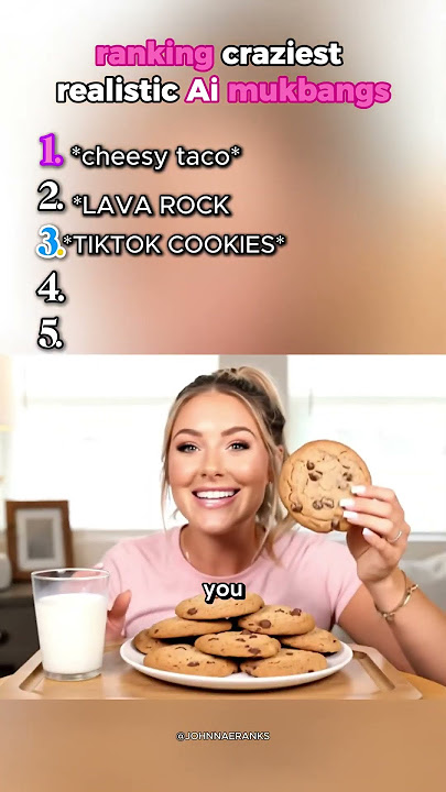 RANKING CRAZIEST REALISTIC AI MUKBANGS