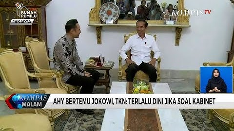 AHY Temui Jokowi di Istana, Ini Tanggapan TKN Jokowi-Ma’ruf
