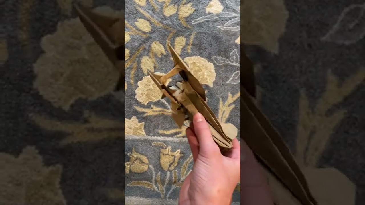 Origami Biplane by Robert J Lang