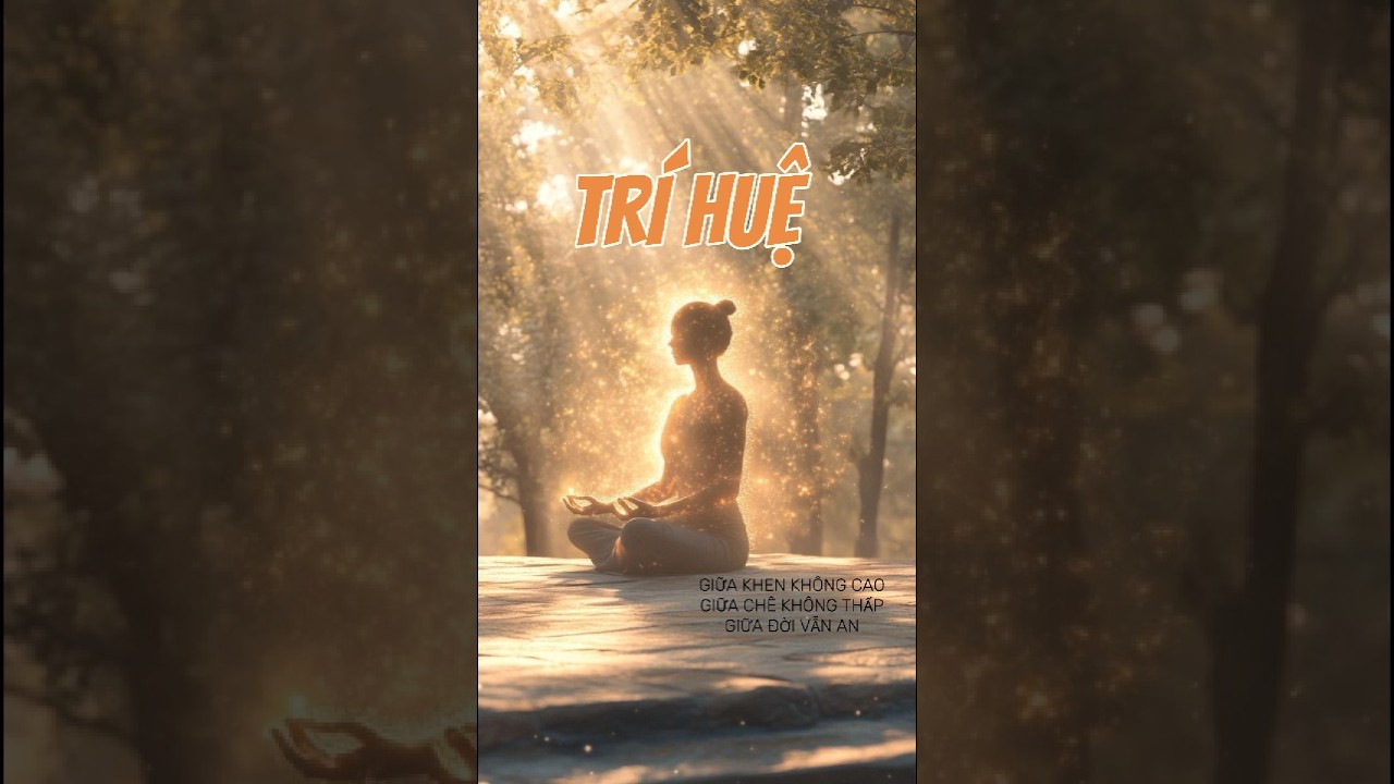 TRÍ HUỆ, VIDEO DIỄN GIẢ ĐẦY ĐỦ VỀ TRÍ HUỆ VÀ SỐNG TỈNH THỨC.