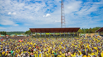 Campaign Trail for President Yoweri Museveni in Arua. Thank You Arua. Awa’di fo Arua 