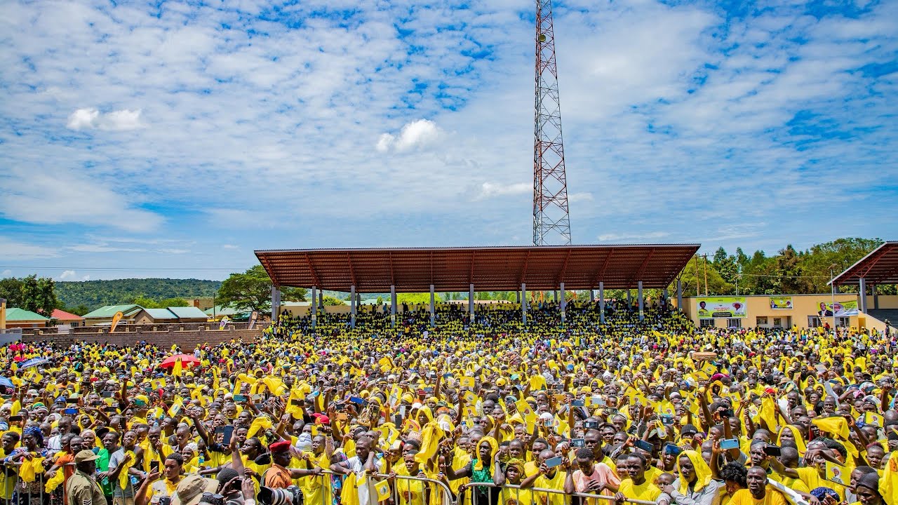 Campaign Trail for President Yoweri Museveni in Arua. Thank You Arua. Awa’di fo Arua 