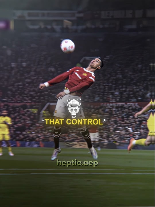 Ronaldo's Ball Controll At 37 💀🔥