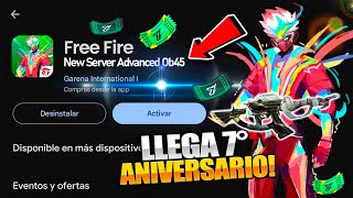 🌟7 ANIVERSARIO DE FREE FIRE! NUEVOS ASPECTOS - ARMAS - AWM EVO & NOVEDADES OB45 NUEVA ACTUALIZACION