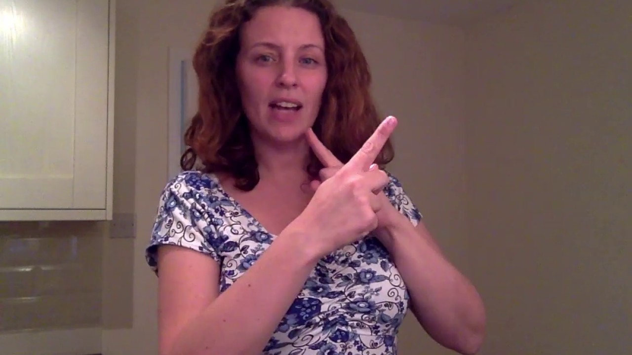 Learn 3 BSL signs everyday-League, Target, Reaction - YouTube