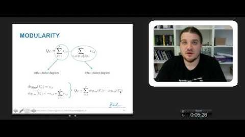 COURSE 4A part3 : Modularity of a clustering