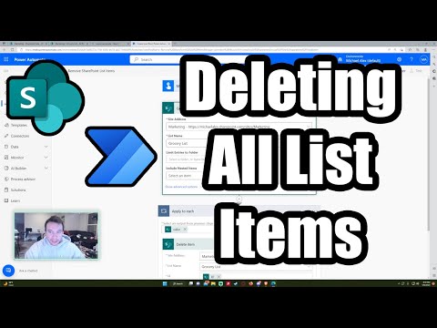 How to Delete All SharePoint List Items Using Power Automate | 2023 Tutorial