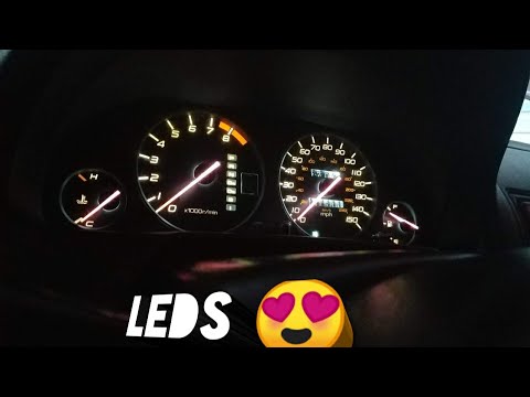 97-01 Prelude LED Cluster upgrade