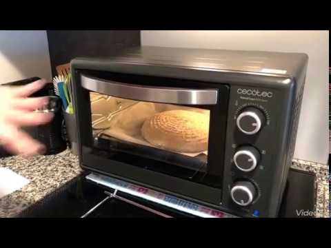 Horno eléctrico con piedra Bake&Toast 610 4Pizza Cecotec