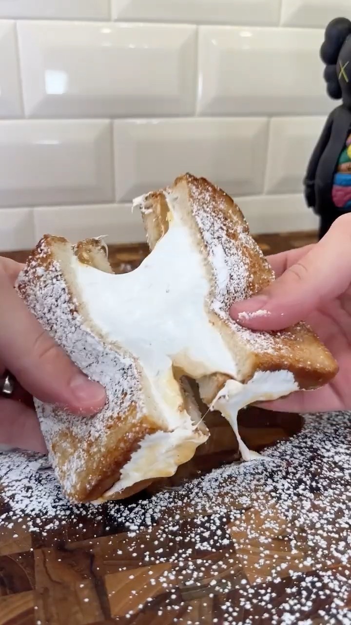 Grilled Fluffernutter Sandwich #shorts