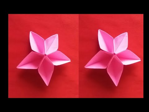  kreasi  origami  membuat bunga dari  kertas origami  YouTube