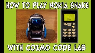 Cozmo Code Lab | How to play Nokia's Snake game from 1997 on Cozmo