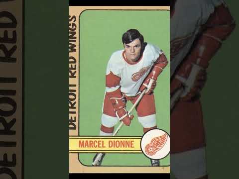 Marcel Dionne Detroit Red Wings 1972-73 O-Pee-Chee 8 NHL Hockey Card