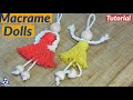 How to Make Macrame Doll tutorial | Craft for Kids