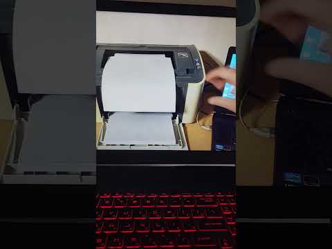 Тест лазерного принтерa Canon LBP2900